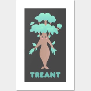 Kawaii Treant Monster Posters and Art